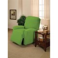 Madison Industries Madison JER-LGRECL-LM Stretch Jersey Large Recliner Slipcover; Lime JER-LGRECL-LM